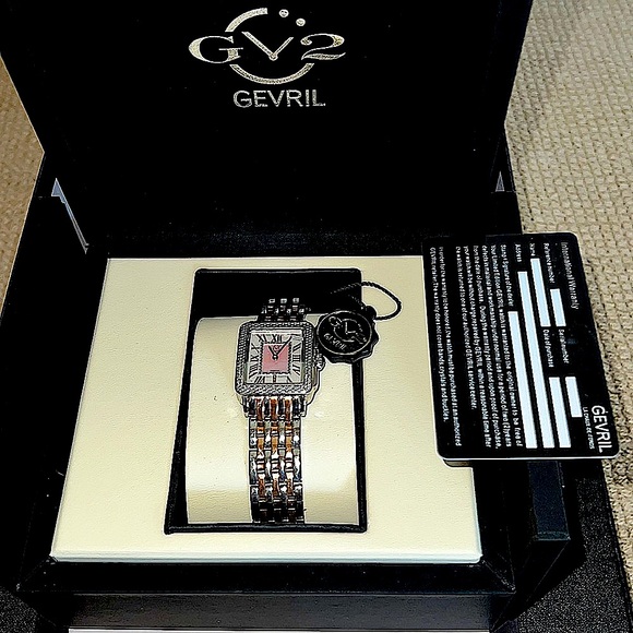 GEVRIL NWT WATCH WITH AUTHENTICITY CARD AND SWISS REGISTRATION - Picture 3 of 3
